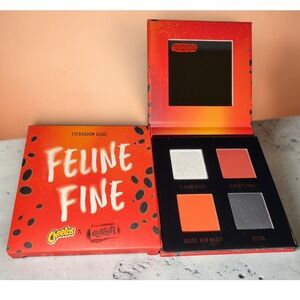 Alamar Cosmetics x Cheetos - "Feline Fine"‎ Eyeshadow Quad Palette - *NIB*